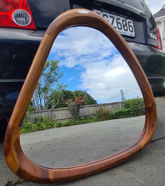 Mid Century Modern Apple Mirror