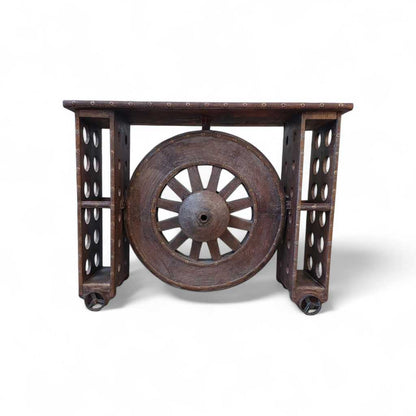 Wagon Teak wood Hand Made Bar