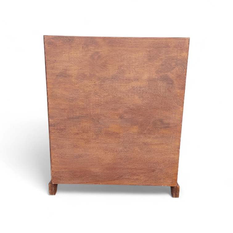 Burl walnut writing Bureau